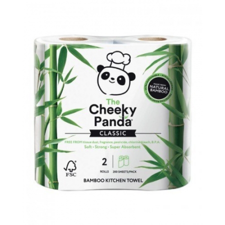 THE CHEEKY PANDA 100% Bambusowe Ręczniki kuchenne 2szt